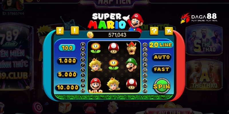 Slot Mario Kinh Điển – Phiêu Lưu Săn Xu Vàng, Trúng Thưởng Lớn 4 Tăng cường tần suất quay